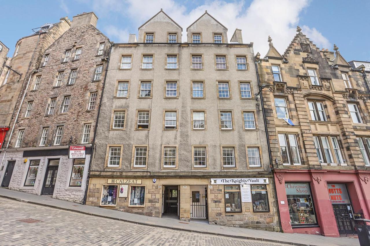 Joivy 1 Bed Flat, Heart Of Grassmarket EDI Kültér fotó