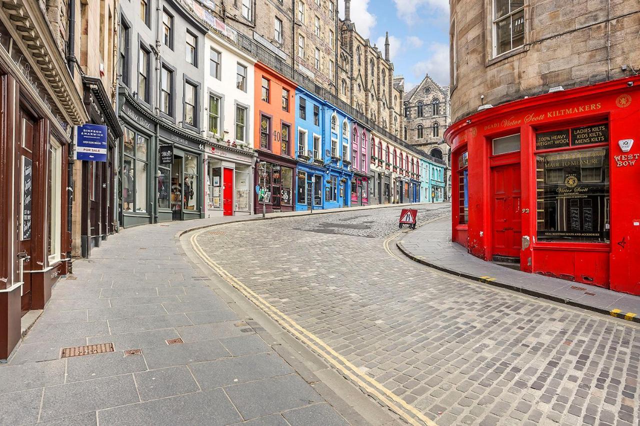 Joivy 1 Bed Flat, Heart Of Grassmarket EDI Kültér fotó