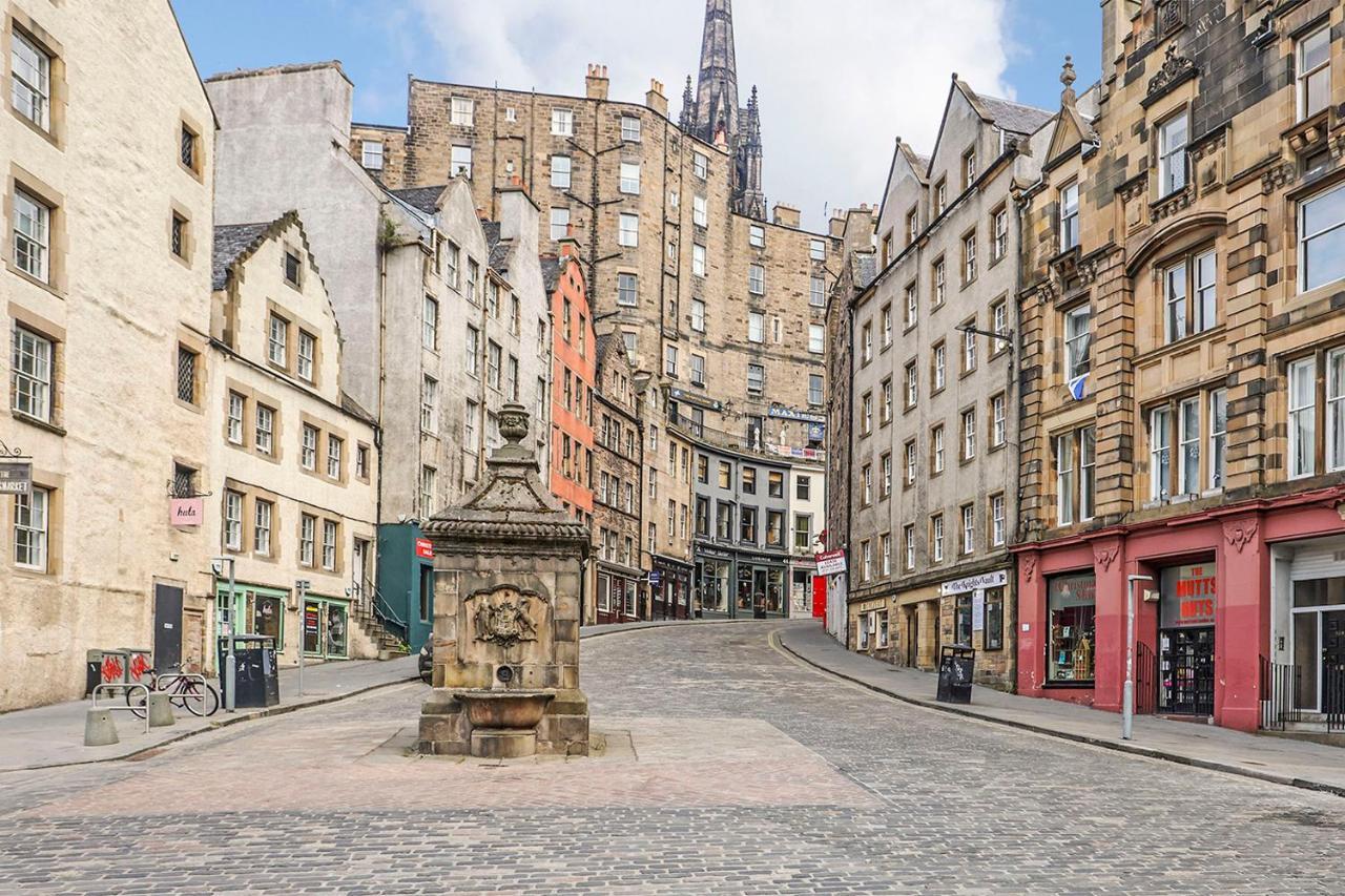 Joivy 1 Bed Flat, Heart Of Grassmarket EDI Kültér fotó